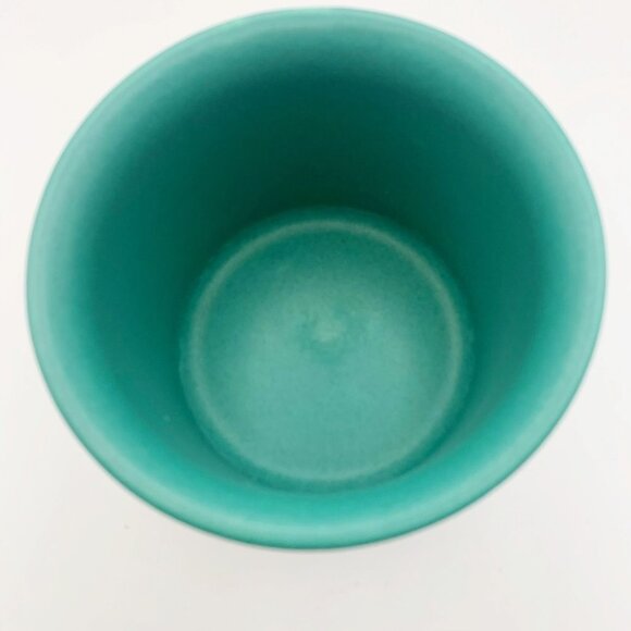 Vintage W. Germany Teal Green Small Planter - Picture 2 of 7